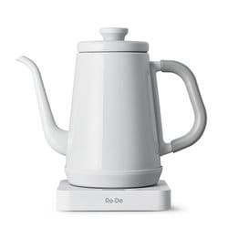 Re・De Kettle 温度調節電気ケトル 1L ホワイト EK01A-10WT