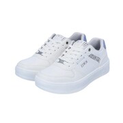 edw4316 [EDWIN レディース 軽量スニーカー 23.5cm WHITE]