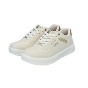 edw4316 [EDWIN レディース 軽量スニーカー 24.5cm IVORY]