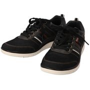 EDWIN メンズ 軽量スニーカー 7643 26cm BLACK edwin7643
