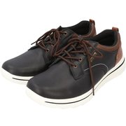EDWIN メンズ 軽量スニーカー 7645 27cm BLACK edwin7645