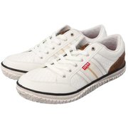 EDWIN メンズ 軽量スニーカー 7744 28cm WHITE edwin7744