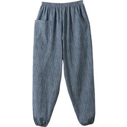 高島ちぢみ 涼感もんぺ S-Mサイズ ネイビー tidimimonpe