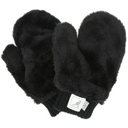 251-TTKG555 KANGOL ストラップ付きミトングローブ ミトングローブ BLACK 251ttkg555