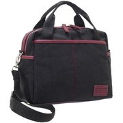 adel2waybag [3002501 ADEL 2WAY ナイロンバッグ 2WAYバッグ ブラックxレッド]