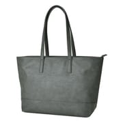 rk08706 [8706 Robert Klein フェイクレザー カリス トートバッグ 8706 トートバッグ グレー]