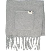 251-KRKP160 kippis ポケット付きビッグフリンジストール ストール GRAY 251arkp160