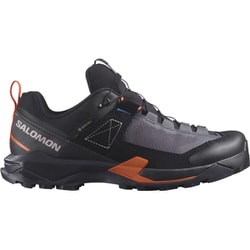 X ULTRA ALPINE GORE-TEX W L47567300 NINE IRON/BLACK/RED ORANGE 24cm [ハイキングシューズ レディース]