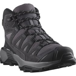 エックスウルトラ360レザーミッドゴアテックス レディース ハイキングシューズ SHARK/NINE IRON/CLOUD GRAY 23.5cm L47571100