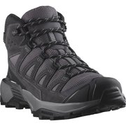 エックスウルトラ360レザーミッドゴアテックス レディース ハイキングシューズ SHARK/NINE IRON/CLOUD GRAY 24.5cm L47571100