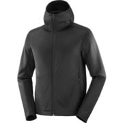 エッセンシャルミッドウォーム フルジップフリース ESSENTIAL MIDWARM FULL ZIP FLEECE LC2293300 DEEP BLACK Sサイズ [アウトドア フリース メンズ]