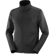 エッセンシャルミッドウォーム フルジップフリース ESSENTIAL MIDWARM FULL ZIP FLEECE LC2300800 DEEP BLACK Mサイズ [アウトドア フリース メンズ]