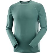 クロス ラン ロングスリーブ ティー CROSS RUN LS TEE M LC2265100 NORTH ATLANTIC Sサイズ [ランニングウェア シャツ メンズ]