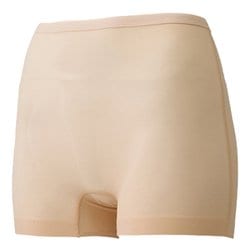 レディースBOXショーツ(JI) 235008 17 ベージュ Lサイズ [スイミング 水着用インナーショーツ レディース]