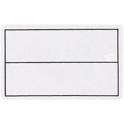体育用品 ゼッケン ストレッチネーム 枠 中 101268M