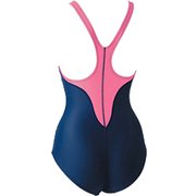 女子アクアライン ワンピース 101530B2 03 ピンク 5Lサイズ [水着 レディース]
