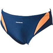 男子アクアライン水着（競泳タイプ） 101531 04 オレンジ Mサイズ [水着 メンズ]