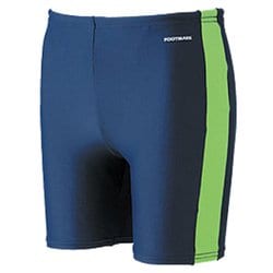 男子ラインミドルトランクス 101541B1 07 グリーン 3Lサイズ [スイミング 水着 ボーイズ]