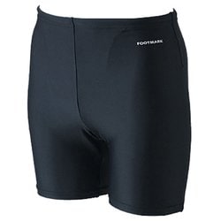 男子ツーウェイ ミドルトランクス 101543J3 09 ブラック 100サイズ [スイミング 水着 ボーイズ]
