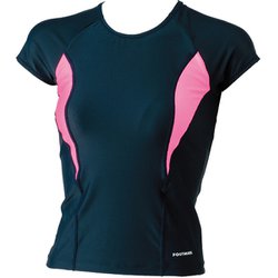 すまいるスイム 女子用ラインセパレーツ 上 101563 03 ピンク LLサイズ [水着 レディース]