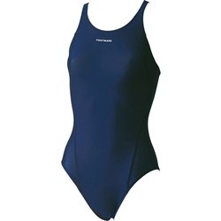 すまいるスイム 女子用ワンピース 101568J1 08 コン 140サイズ [スイミング 水着 ガールズ]