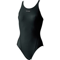 すまいるスイム 女子用ワンピース 101568J2 09 ブラック 130サイズ [スイミング 水着 ガールズ]