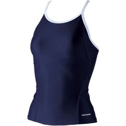 すまいるスイム 女子用パイピングセパレーツ水着 上 101587 08 コン Lサイズ [水着 レディース]