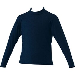 学校用 ラッシュガード 泳ぎやすいシャインガードキッズ(プルオーバー) 101630 08 コン 110cm [スイミング ラッシュガード キッズ]