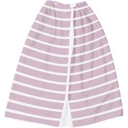 着替えタオル ボーダー 101925 24 ラベンダー [ラップタオル 巻きタオル]