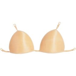 パッドフック付き 102399B1 17 ベージュ 3Lサイズ [スイミング 水着用インナーブラ レディース]