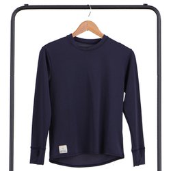 レディース長袖プルオーバーTシャツ(アクアホール) 0241866 0019 ノーコン Sサイズ [水陸両用 アウトドア カットソー レディース]