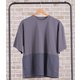 メンズ半袖プルオーバーTシャツ(脇ポケット) 3100204 0245 チャコール Lサイズ [水陸両用 アウトドア カットソー メンズ]