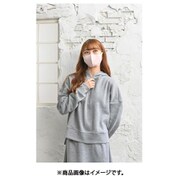 hw787 [あったか裏スエードマスク M ベビーピンク]