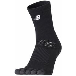 5本指グリップソックス LAS45682 BK ブラック XLサイズ(27-29cm) [テニス ソックス ユニセックス]