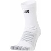 5本指グリップソックス LAS45682 WT ホワイト XLサイズ(27-29cm) [テニス ソックス ユニセックス]