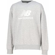Sport Essentials Stacked Logo スウェットクルー MT41500 AG アスレチックグレー 2XLサイズ [フィットネス スウェット メンズ]
