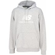 Sport Essentials Stacked Logo スウェットフーディ MT41501 AG アスレチックグレー 2XLサイズ [フィットネス フーディ メンズ]