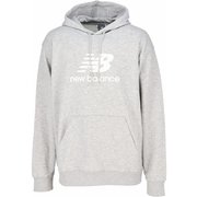 Sport Essentials Stacked Logo スウェットフーディ MT41501 AG アスレチックグレー Mサイズ [フィットネス フーディ メンズ]