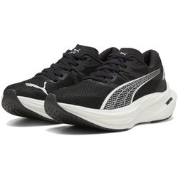 ウィメンズ ディヴィエイト ニトロ 3 レディース ランニングシューズ PUMA BLACK-PUMA WHITE-PUMA SILVER（01） 23.5cm 309708