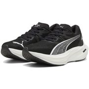 ウィメンズ ディヴィエイト ニトロ 3 レディース ランニングシューズ PUMA BLACK-PUMA WHITE-PUMA SILVER(01) 24cm 309708