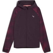 RUN FAVORITE AOP ウーブンジャケット 524534 44 Midnight Plum-AOP Mサイズ [ランニングウェア ジャケット レディース]
