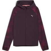 RUN FAVORITE AOP ウーブンジャケット 524534 44 Midnight Plum-AOP Lサイズ [ランニングウェア ジャケット レディース]