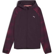 RUN FAVORITE AOP ウーブンジャケット 524534 44 Midnight Plum-AOP Lサイズ [ランニングウェア ジャケット レディース]