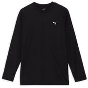 スタンダード 長袖 Tシャツ STANDARD LS TEE 525182 01 PUMA Black Mサイズ [フィットネス 長袖シャツ メンズ]