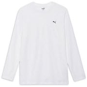 スタンダード 長袖 Tシャツ STANDARD LS TEE 525182 02 PUMA White Mサイズ [フィットネス 長袖シャツ メンズ]