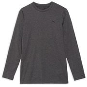 スタンダード 長袖 Tシャツ STANDARD LS TEE 525182 07 DARK GRAY HEATHER Lサイズ [フィットネス 長袖シャツ メンズ]