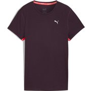 ウィメンズ ランニング テック ラン フェイバリット ヴェロシティ 半袖 Tシャツ 525463 44 Midnight Plum Sサイズ [ランニングウェア シャツ レディース]