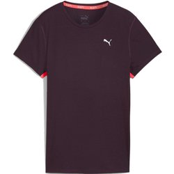 ウィメンズ ランニング テック ラン フェイバリット ヴェロシティ 半袖 Tシャツ 525463 44 Midnight Plum Mサイズ [ランニングウェア シャツ レディース]
