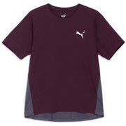 ランニング テック RF 半袖 Tシャツ 526150 44 Midnight Plum Sサイズ [ランニングウェア シャツ ユニセックス]