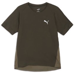 ランニング テック RF 半袖 Tシャツ 526150 70 Dark Olive Mサイズ [ランニングウェア シャツ ユニセックス]